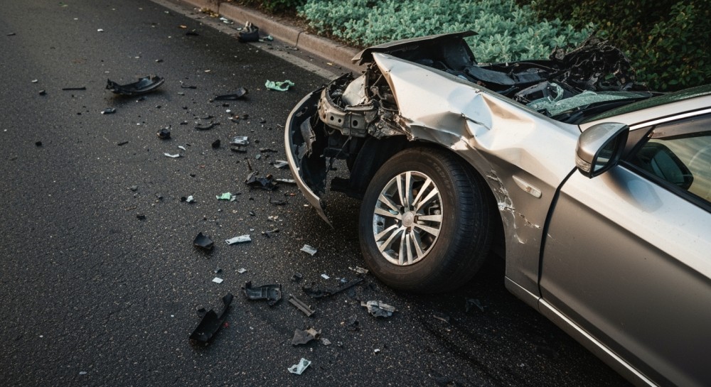 Tragedia na drodze: 20-letni kierowca ginie w wypadku pod Trzcianką