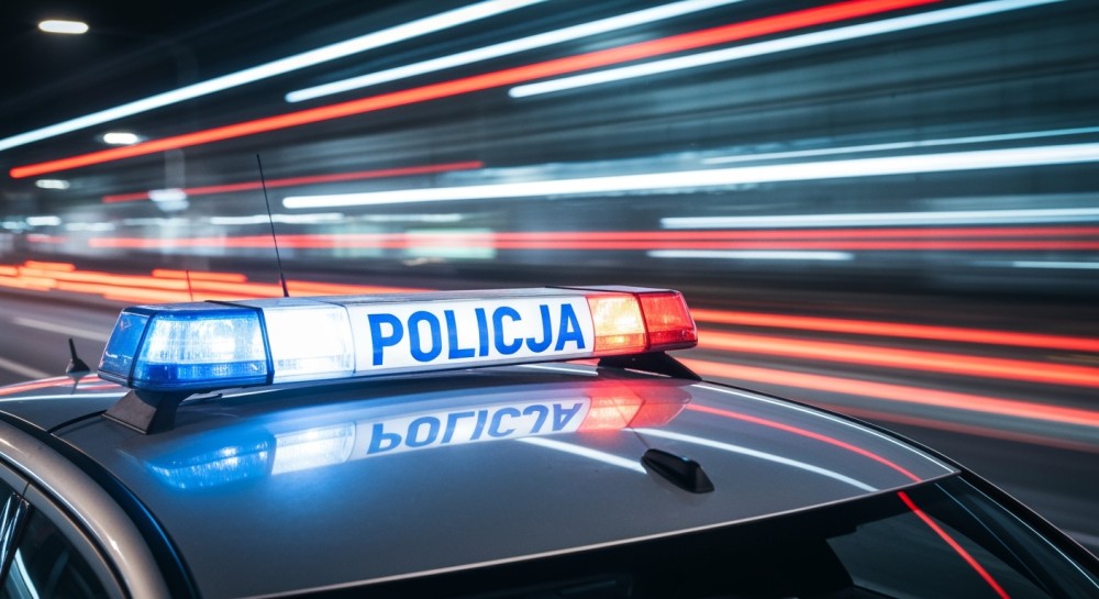 Motocyklista w tarapatach: niebezpieczna jazda i fałszywe tablice rejestracyjne
